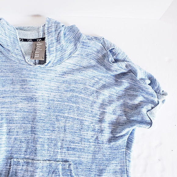 Anthropologie Dolan Oversized Terry Hoodie Tee S - Picture 2 of 7